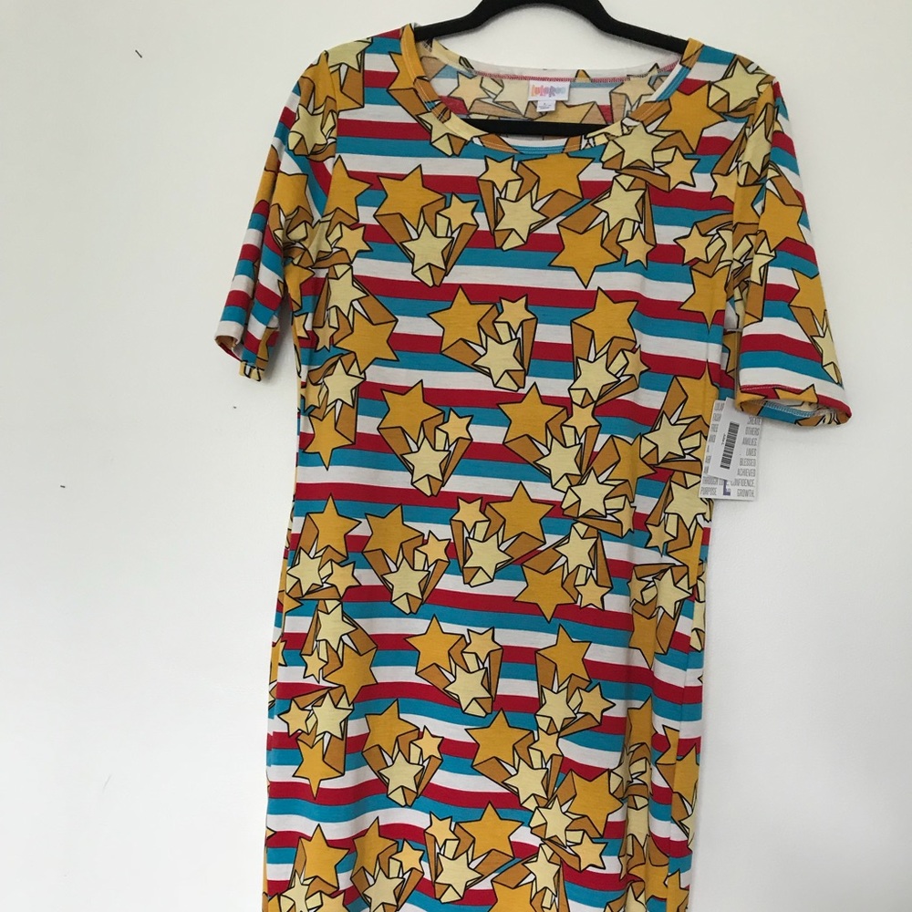 L wonder women vintage LuLaRoe Julia